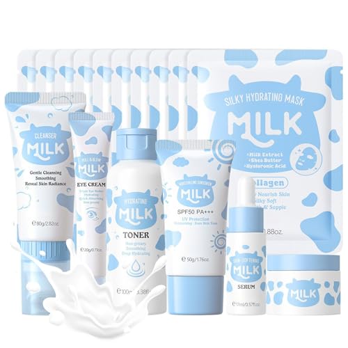 INSEEK Milk Skin Care Set for Kids Teens Gentle Natural - INSEEK Official Imagery - 1