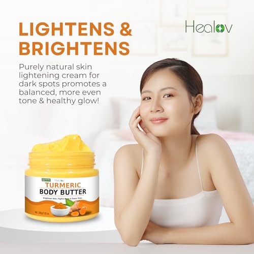 Turmeric Face Cream – All Natural Skin Brightening Cream – - Product Imagery