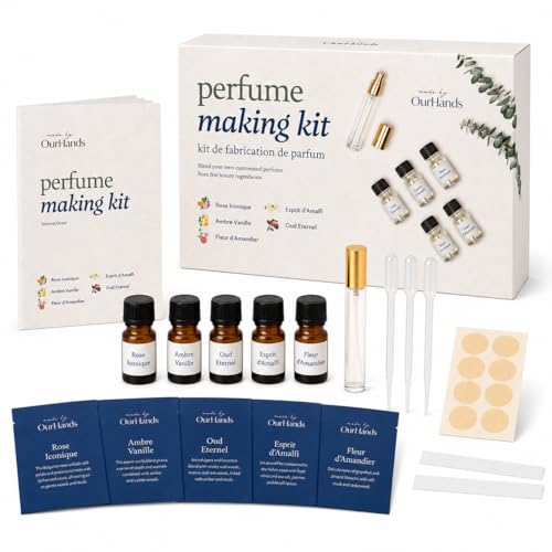Perfume Making Kit Create Your Own Signature Perfume with 5 - Product Imagery