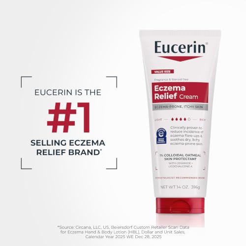 Eucerin Eczema Relief Body Skin Care Set, Variety Pack, 2 Items - Product Imagery