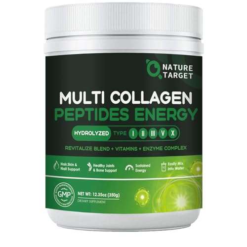 NATURE TARGET Multi Collagen Peptides Powder for Women 35 - NATURE TARGET Official Imagery - 1