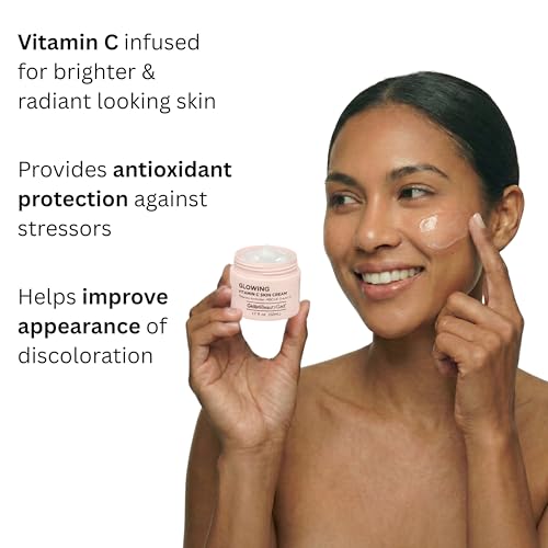Global Beauty Care Glowing Vitamin C Skin Cream - Radiant Face - Product Imagery