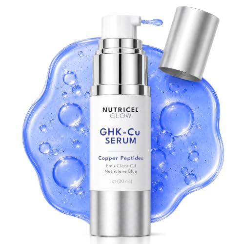 Nutricel Glow GHK - Cu Copper Peptide Serum for Face Anti - Nutricel Glow Official Product View 1