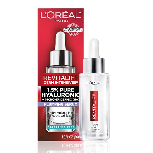 Elefair Tech L'Oreal Paris Revitalift 1.5% Pure Hyaluronic Acid Serum for Face, - Elefair Tech Official Product View 1