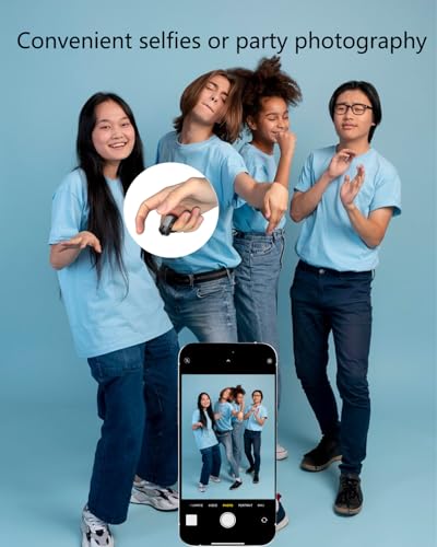 Tiktok Scrolling Ring,Air Finger Ring Mouse with a - Product Imagery