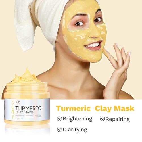 ANAI RUI 3-Pcs Face Mask Set -Turmeric, Green Tea, Dead Sea 2.5 - Product Imagery