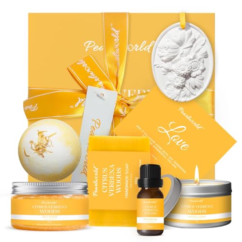 Birthday Gifts for Women 7pcs Bubble Bath Gift Box with - PEARLWORLD Official Imagery - 1