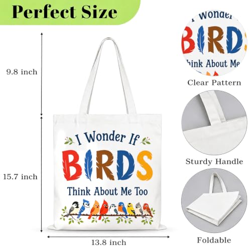 Funny Bird Lover Gifts for Women Men - Bird Watching Gifts Tote - Product Imagery