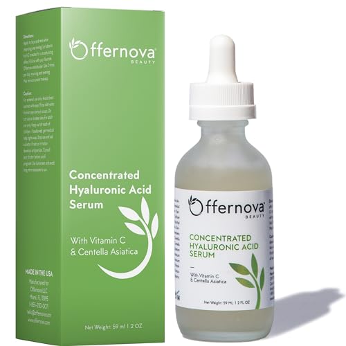 Offernova Concentrated Hyaluronic Acid Serum with Vitamin C & Centella Asiatica - Offernova Official Product View 1