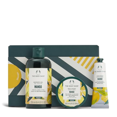 The Body Shop Essentials Gift Set | 3-Piece Scented Body Care - Product Imagery