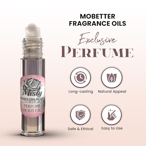 MOBETTER FRAGRANCE OILS Misty Roses On Roses Women Perfume Body - Product Imagery