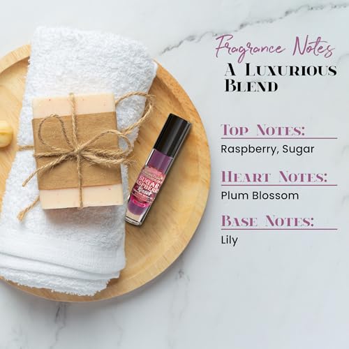MO BETTER FRAGRANCE OILS Sugar Raspberry Kisses Perfume Body Oil - Product Imagery
