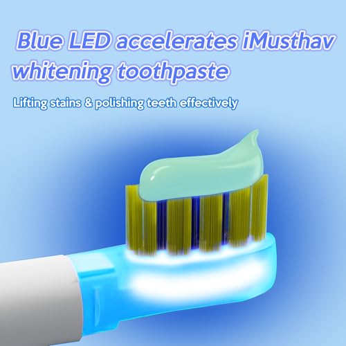 Travel Sonic Electric Toothbrush for Adults, Foldable Toothbrush - Product Imagery