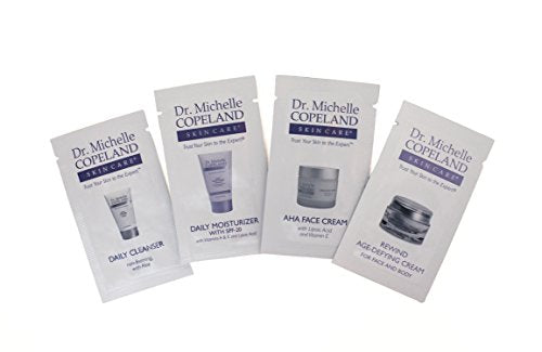 Dr. Copeland Skin Care Product Samples - 30 Sample Packettes of - Product Imagery