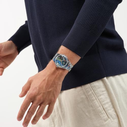 Swatch New Gent Unisex Casual Watch Polymer Transparent Quartz - Product Imagery