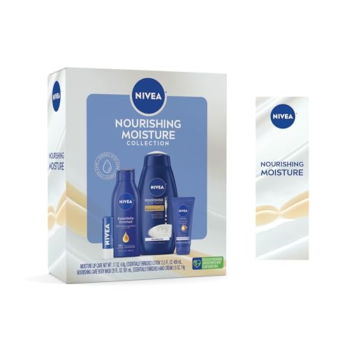 NIVEA Skin Care Set For Her, Nourishing Body Wash, Moisturizing - Product Imagery