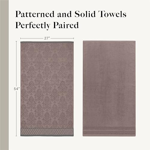 Modern Threads 6 Piece Bath Towel Set – Bathroom Towel Set with - Product Imagery