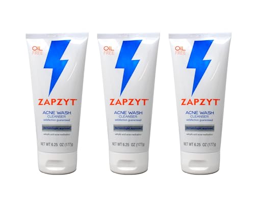 ZAPZYT Acne Wash with Salicylic Acid 6 25 oz - Zapzyt Official Imagery - 1