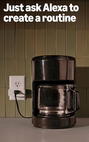 Amazon Smart Plug, Control lights and appliances when away from - Product Imagery
