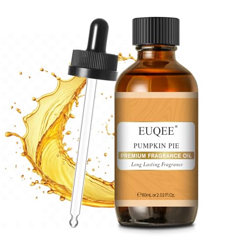 EUQEE Pumpkin Pie Fragrance Oil for Diffuser(2.02 Fl oz/60 ml) - Product Imagery