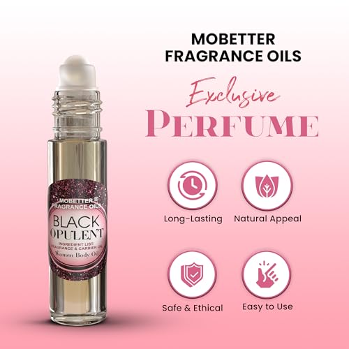 MOBETTER FRAGRANCE OILS Black Opulent Women Fragrance Body Oil - Product Imagery