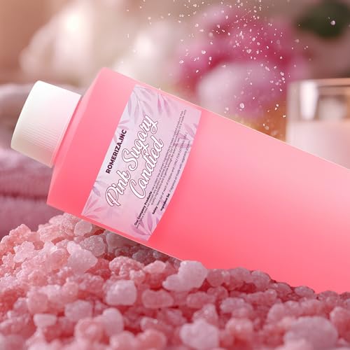 4 Fl Oz Pink Sugary Candied Natural Fragrance Body Oil - Luxury - Product Imagery