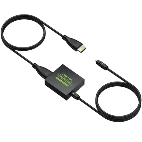 LiNKFOR eARC/ARC Audio Extractor, HDMI eARC to Optical Converter by LiNKFOR - Angle View 1
