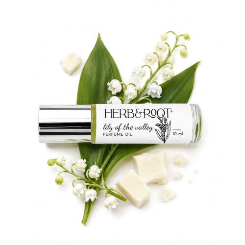 Herb & Root Lily of the Valley Perfume for Women Oil Roll On | - Product Imagery