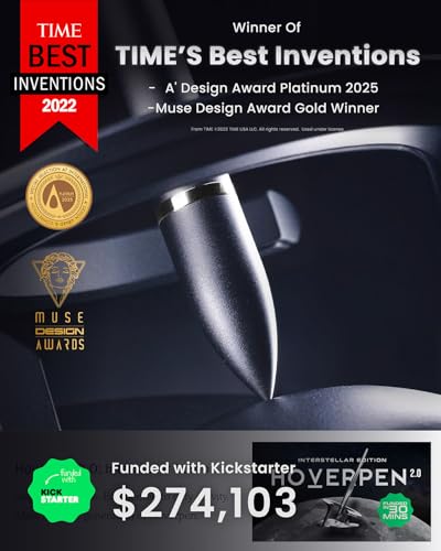 novium Hoverpen Interstellar, Mars Magma, Ballpoint Pen, Unisex - Product Imagery