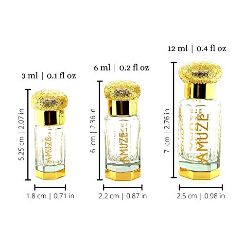 Oud Wood, 12 ml - METAL | Premium Perfume Oil | Attar Oil | - Product Imagery