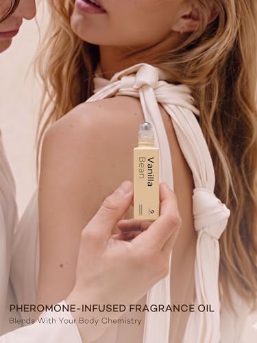 purefittech Perfumes for Women Roll On Vanilla Bean Perfume Oil - Product Imagery
