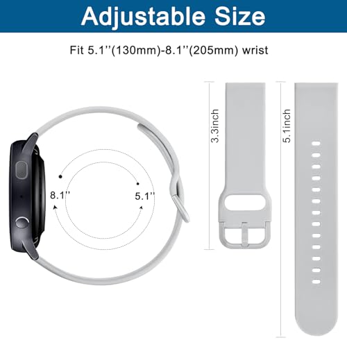 Tobfit 20mm 22mm Watch Bands Quick Release Watch Straps with - Product Imagery