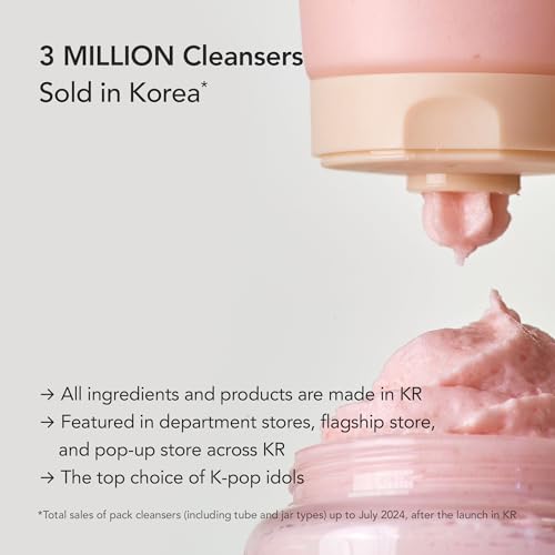 WHIPPED Cream Facial Cleanser Ddalva - Strawberry & Vanilla bean - Product Imagery