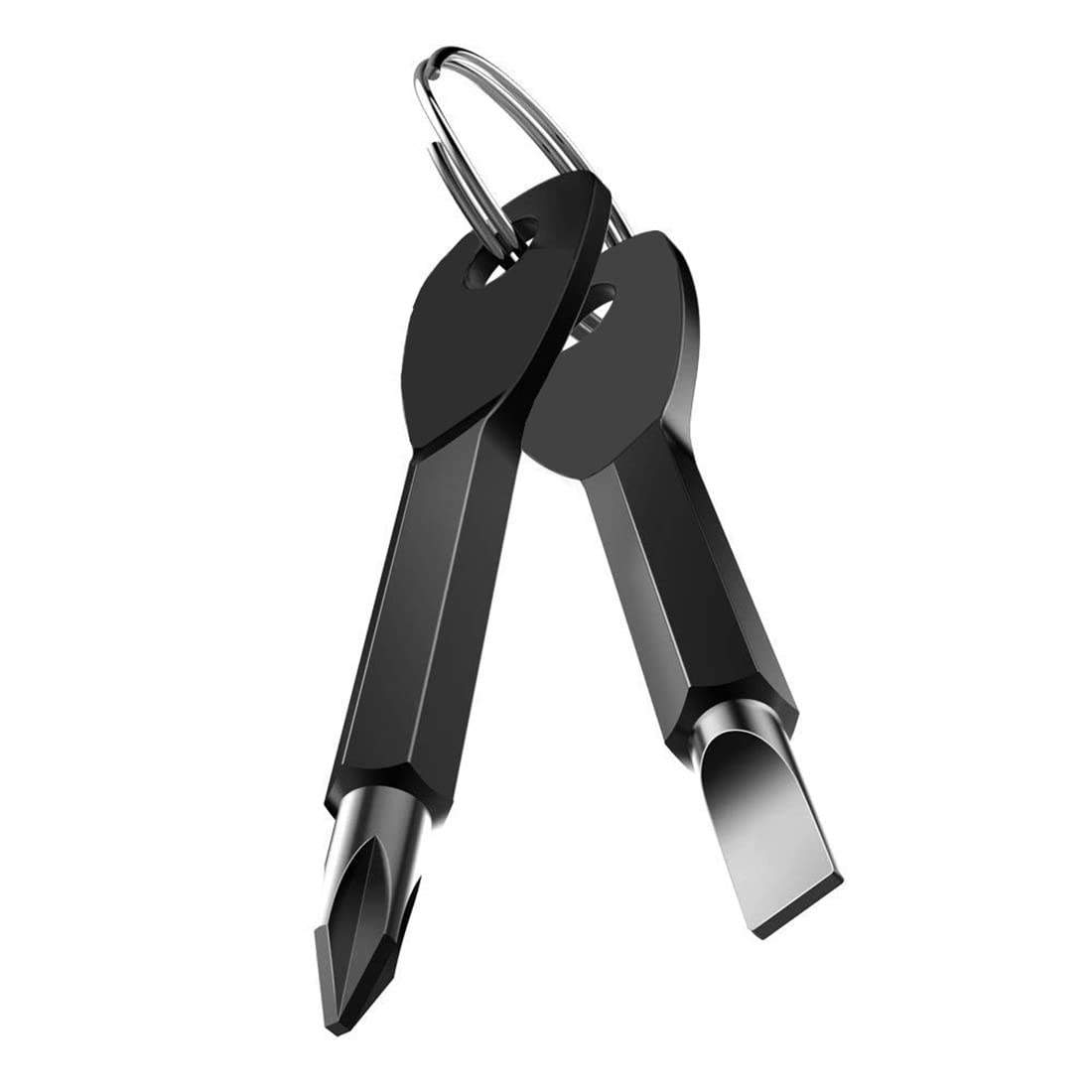 ROSTIVO Mini Phillips Flathead Screwdriver Keychain Cool Gadgets for M - View 1