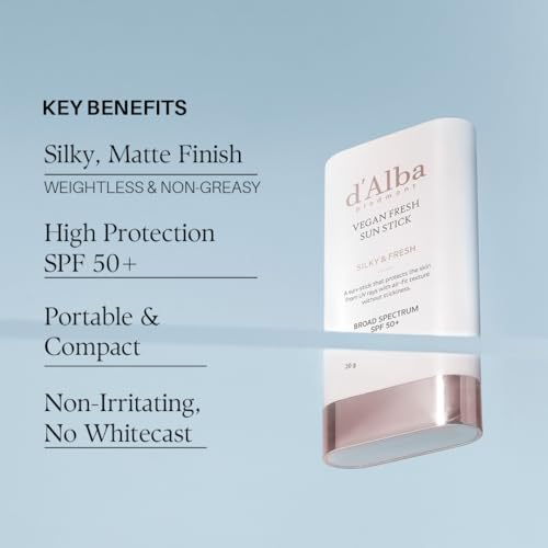 d'alba Piedmont Air Fit Fresh Sun Stick, OTC BROAD SPECTRUM SPF - Product Imagery