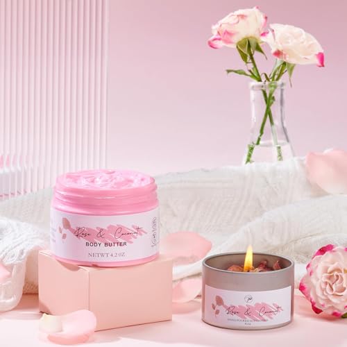 Mother's Day Gift for Mom Spa Gifts Bath Baskets Relaxing Spa - Product Imagery