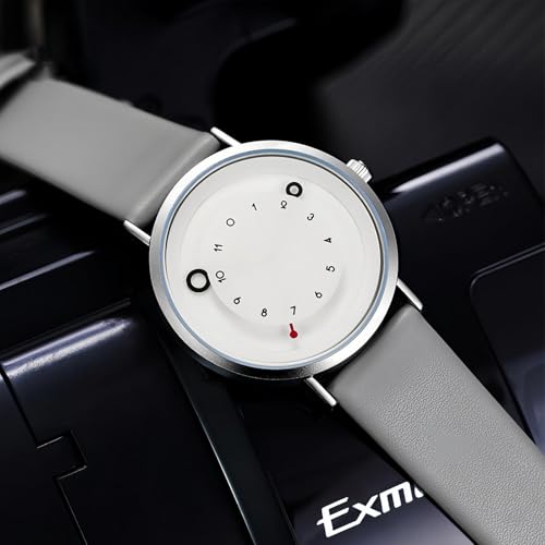 Gosasa Minimalist Casual Unisex Quartz Watch – Unique Hands - Product Imagery