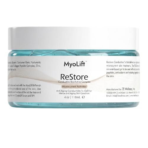 myolift 7E Wellness ReStore Gel, 4 oz, Microcurrent Conductive - Product Imagery