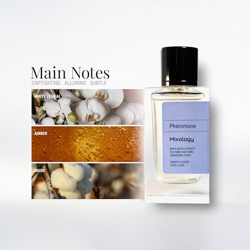 Mixology Perfume Pheromones Vanilla Floral Oil Perfume Unisex - Product Imagery