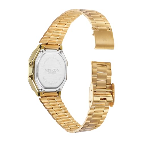 Miykon Unisex Vintage Digital Watch, Adjustable Bracelet, Water - Product Imagery