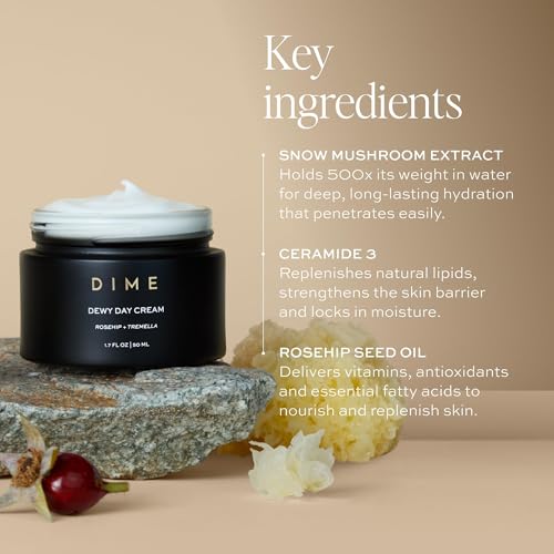 DIME Beauty Dewy Day Cream - Anti-Aging Hydrating Face - Product Imagery