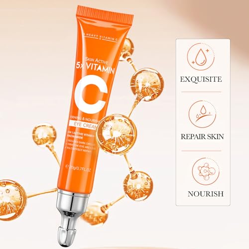 Vitamin C Skincare Set, 6-In-1 Skincare Gift Set With Cleanser, - Product Imagery