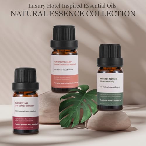 Luxury Hotel Fragrance Oil Set, 3 x 0.34 Fl Oz - Product Imagery