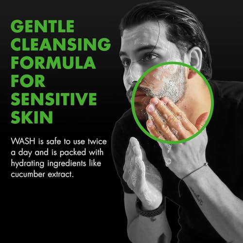 Tiege Hanley Daily Face Wash for Men, Cleanser, Fragrance-Free, - Product Imagery