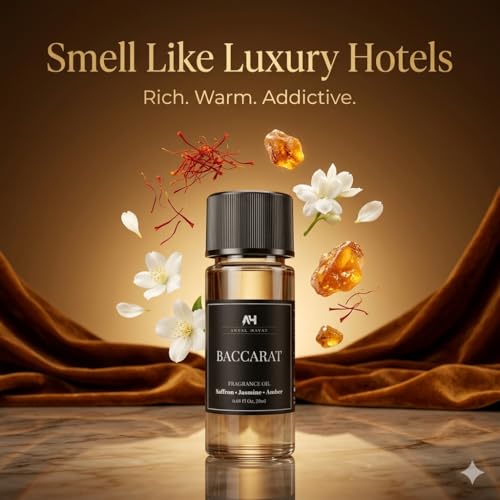 Baccarat Rouge Diffuser Oil 20ml – Hotel Scent for Home – - Product Imagery