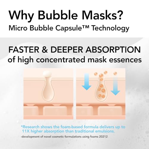 30 Seconds Bubble Mask MOIST, Hyaluronic Acid Face Mask, 2.36 fl - Product Imagery