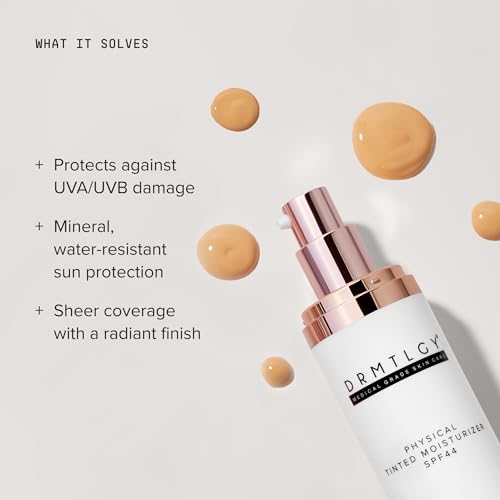 DRMTLGY Physical Tinted Moisturizer SPF 44 | Mineral Tinted - Product Imagery
