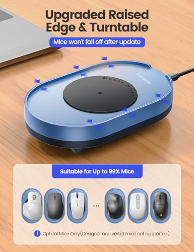 Vaydeer Undetectable Mouse Mover, M3 Mouse Jiggler Device with - Product Imagery