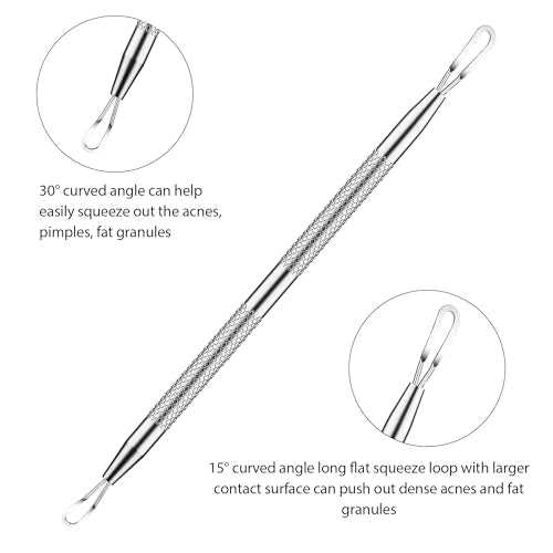 Skin Care Tool Kit, 3 PCS Stainless Steel Skin Beauty Tools with - Product Imagery