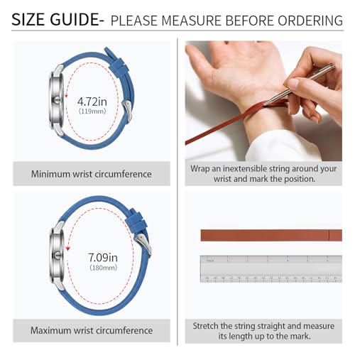 Letoff Classic Analog Watch, Rainbow Dial with Arabic Numerals, - Product Imagery